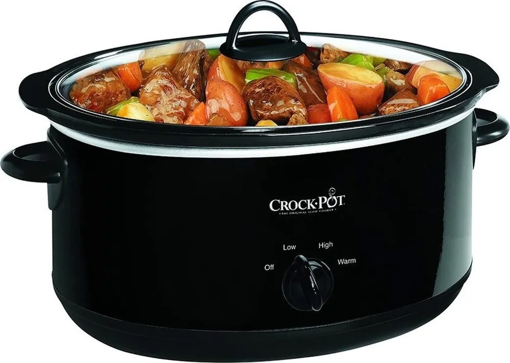 Crock-Pot Manual 8 qt XL, negro (SCV800-B)