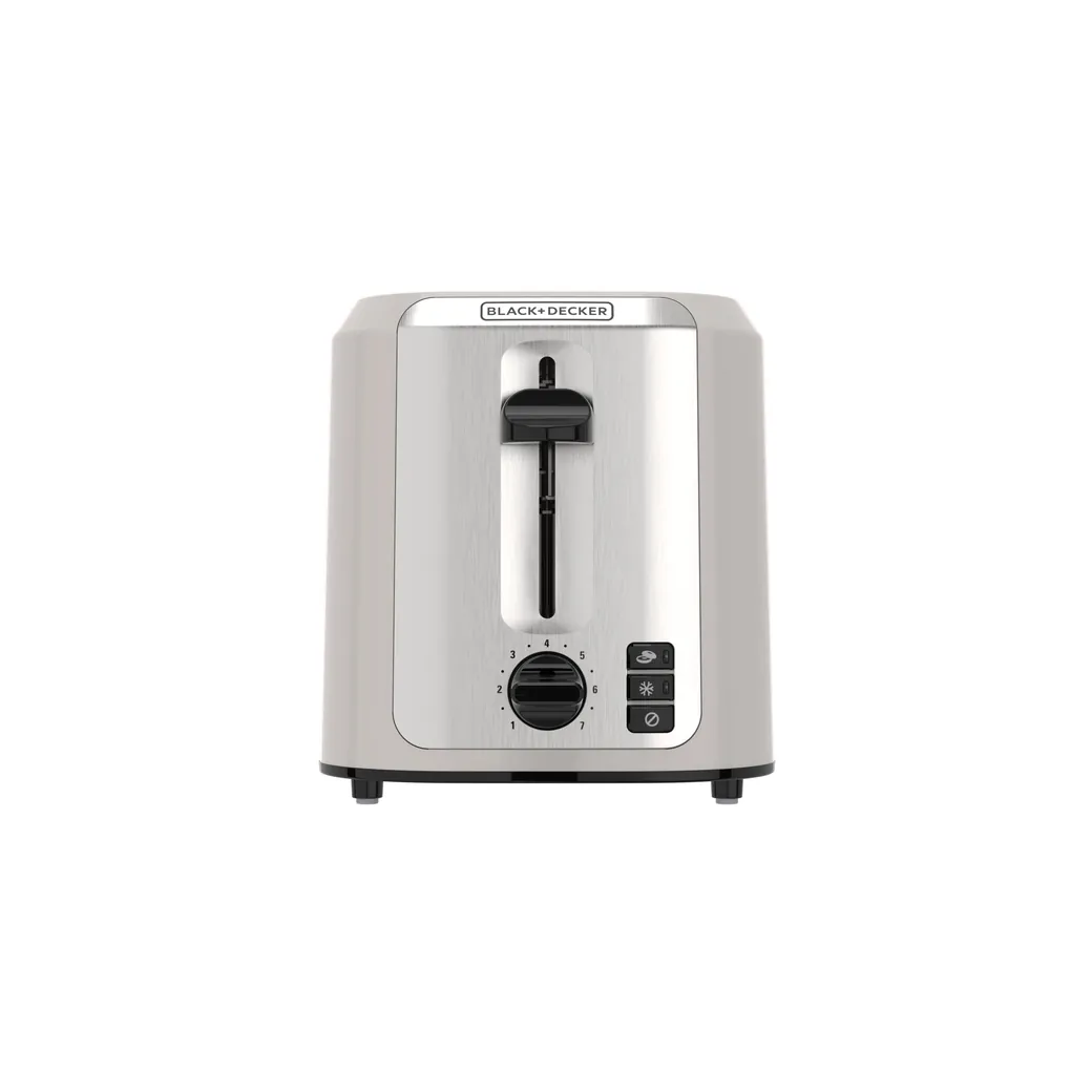 Black+Decker Tostadora 2 rebanadas (TR7827, Baked Stone)